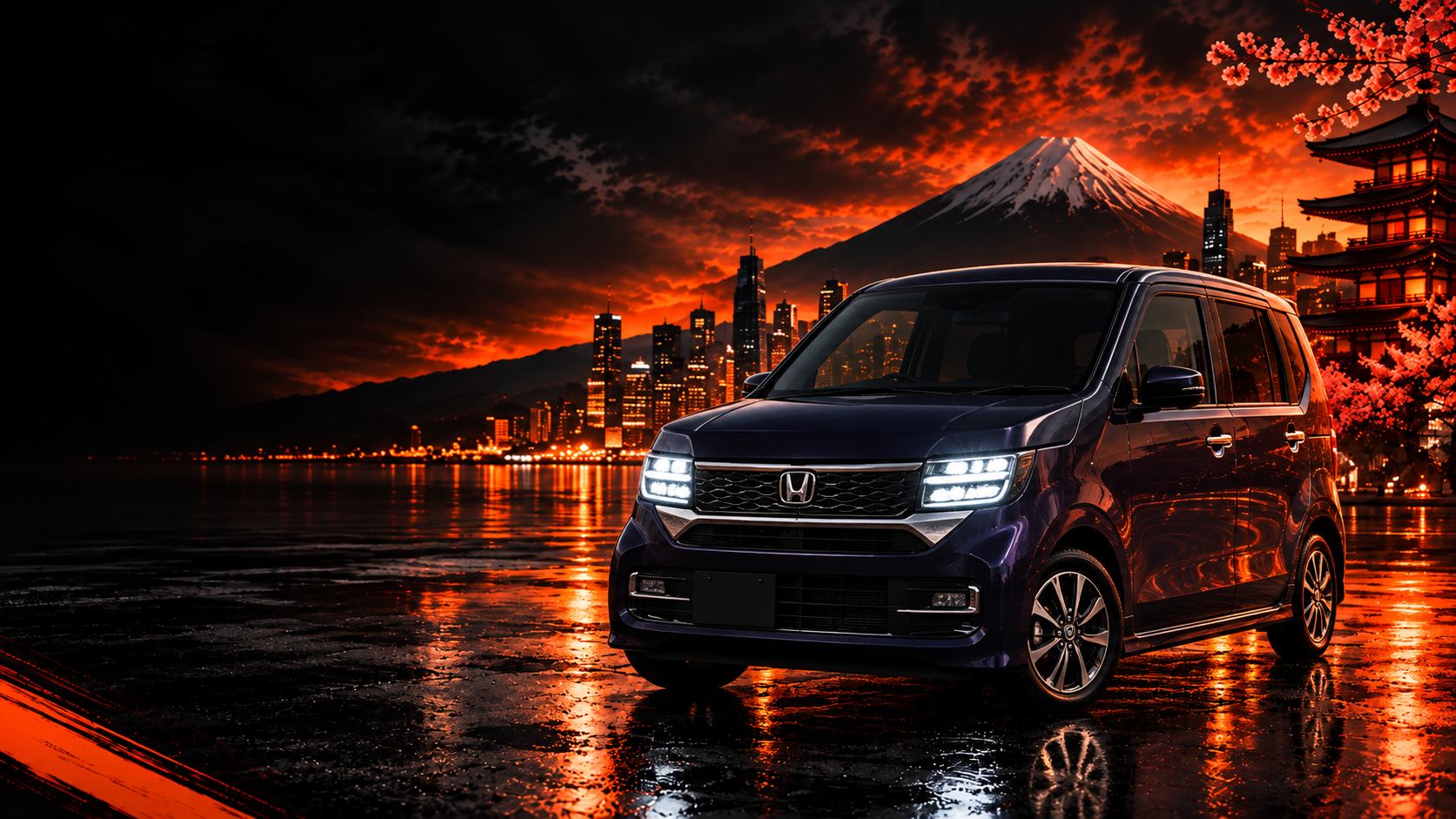 Honda N-WGN из Японии